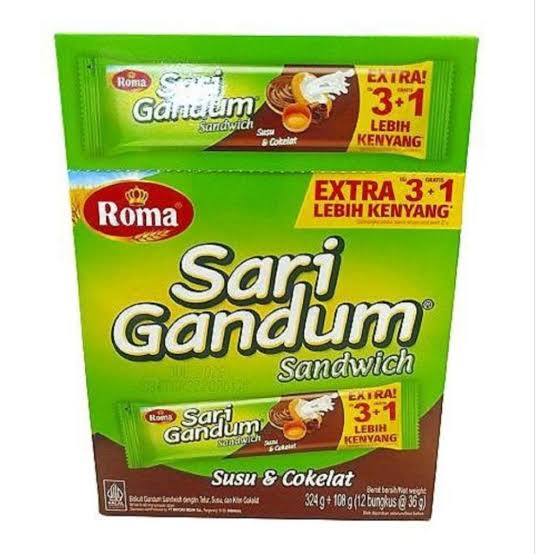 Roma SG sandwich coklat box