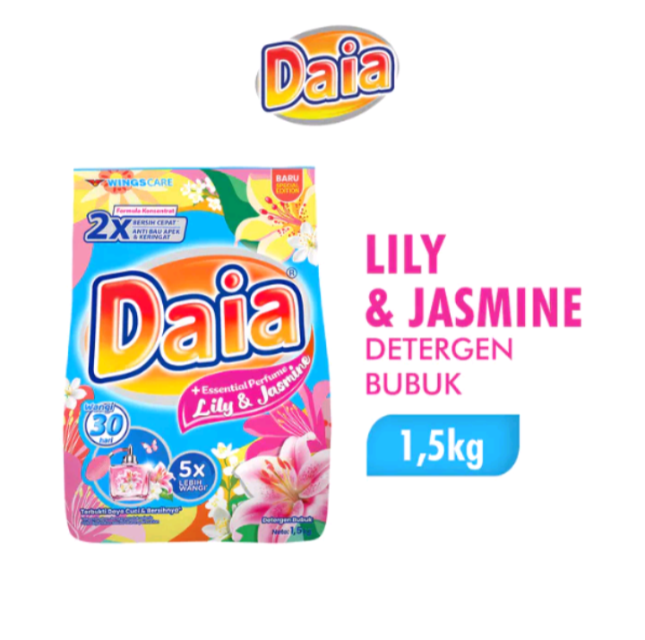 Daia lily & jasmine bubuk 1,5 kg