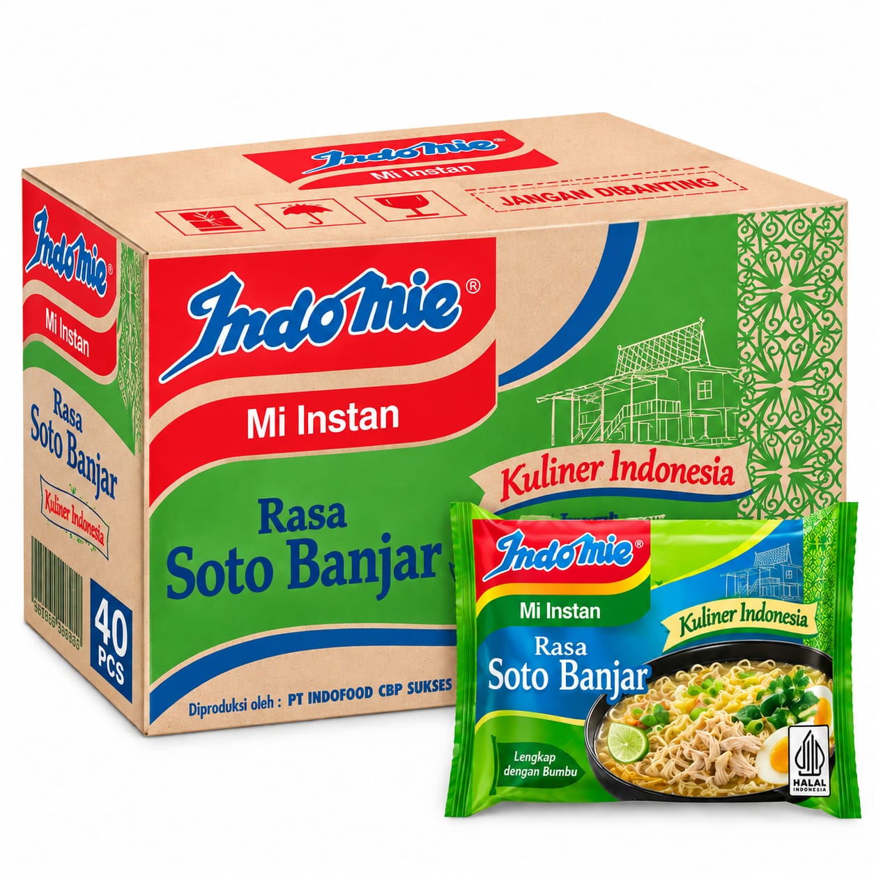 Indomie soto banjar 69 gr