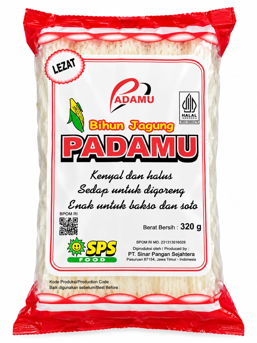 Bihun jagung padamu 320 g