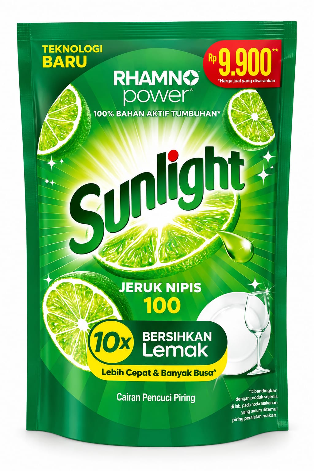Sunlight jeruk nipis kemasan 610 g