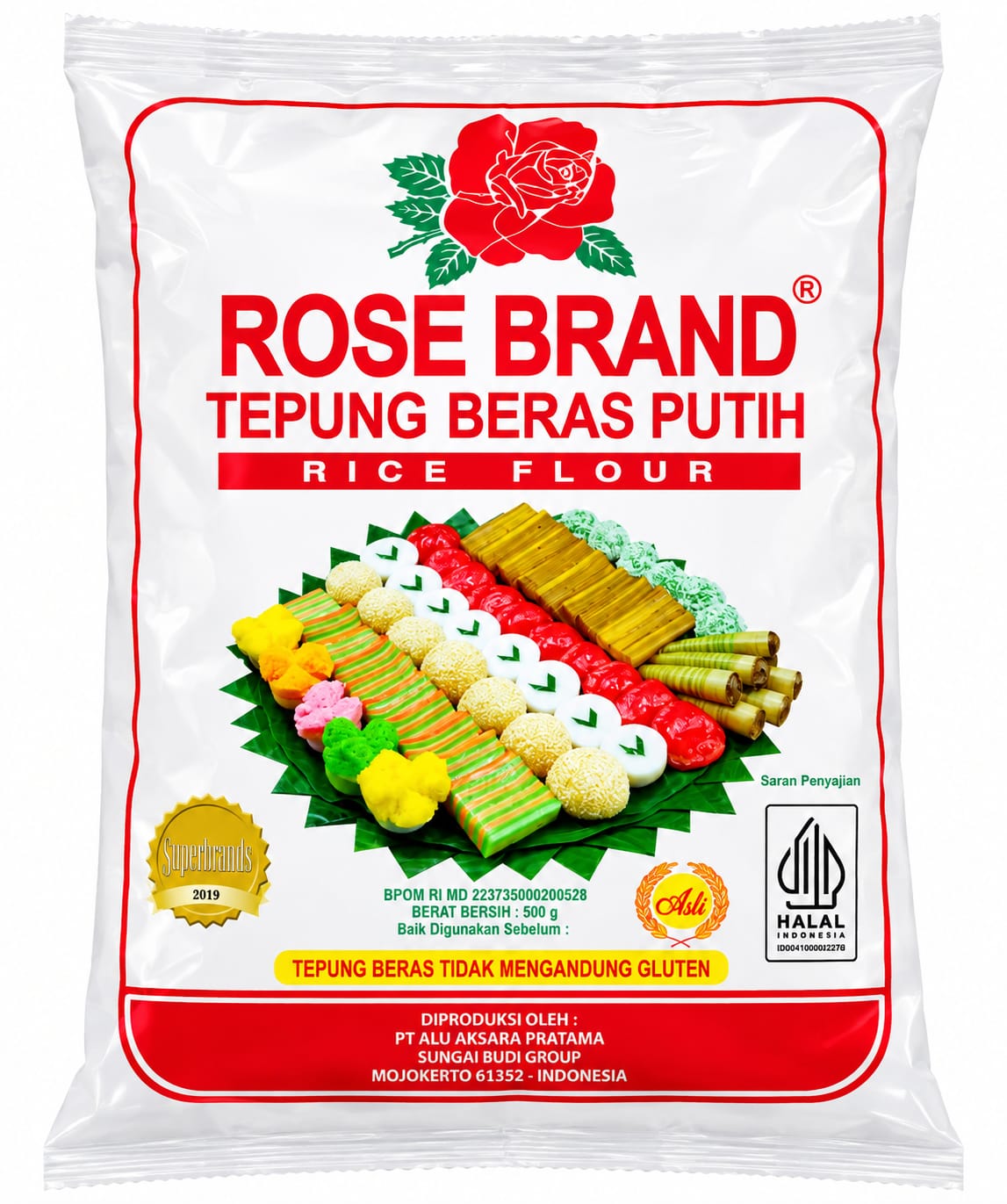 Tepung beras rosebrand 500 g