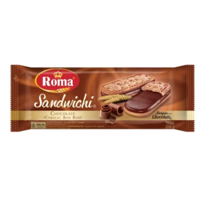 Roma sandwichi chocolate 157 gr