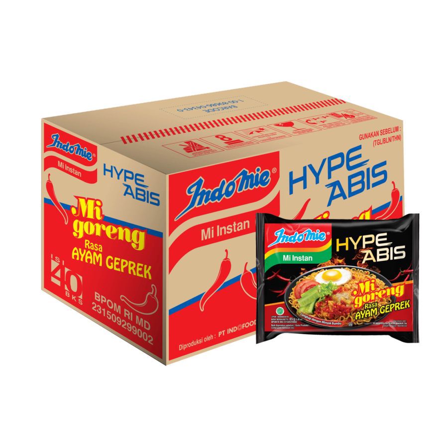 Indomie mi goreng ayam geprek 85 gr