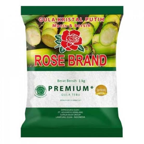 Gula rosebrand premium 1 kg ( hijau )