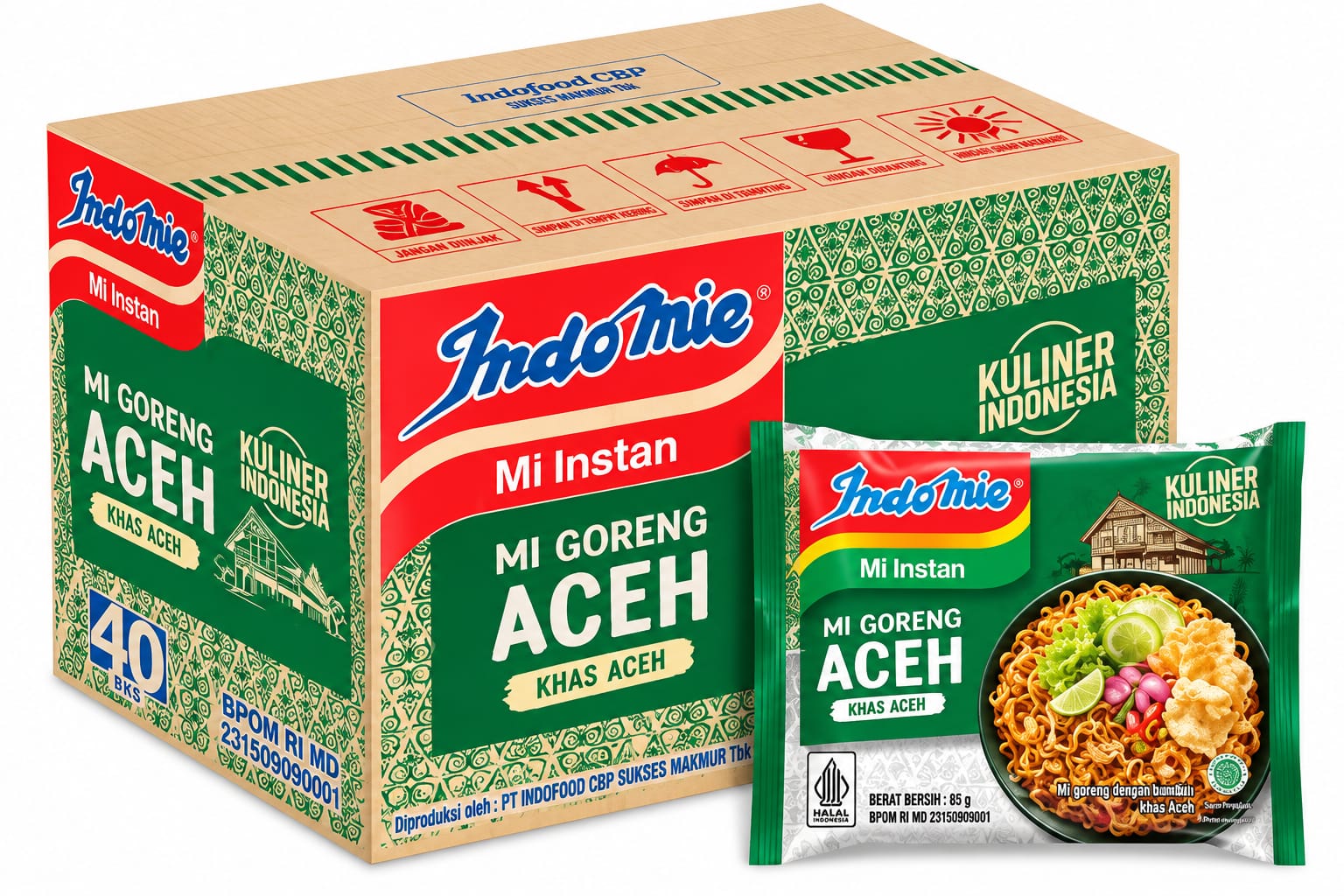 Indomie aceh 90 gr